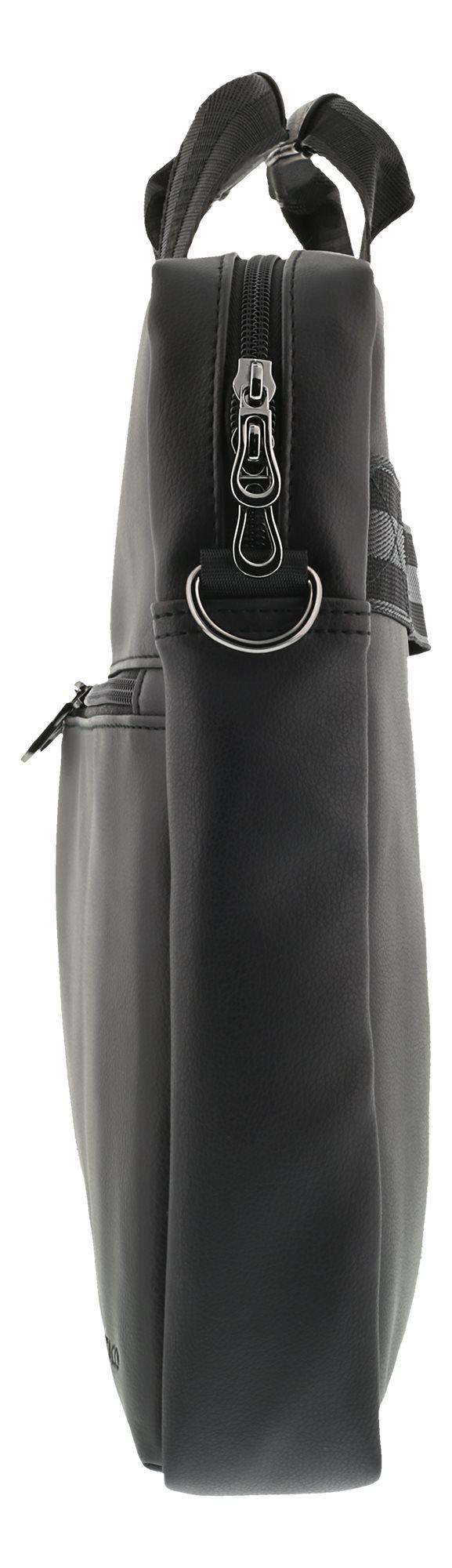 Notebook bag, for 15.6" laptops, 6 pockets, black
