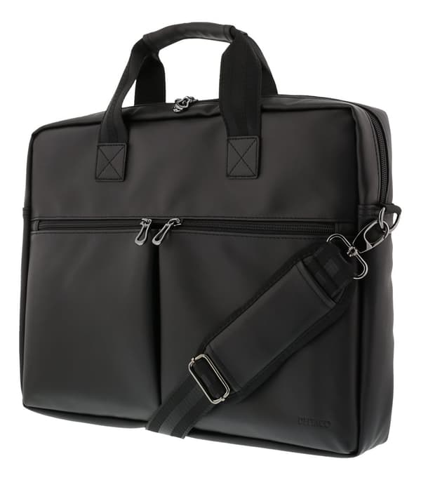 Notebook bag, for 15.6" laptops, 6 pockets, black