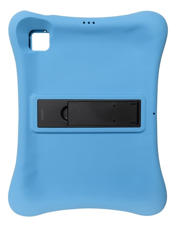 Silicone case, iPad Air 10.9"/Pro 11" 2020/2021, stand, blue