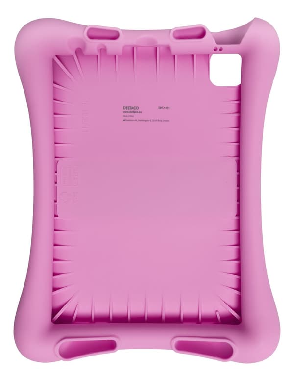 Silicone case, iPad Air 10.9"/Pro 11" 2020/2021, stand, pink