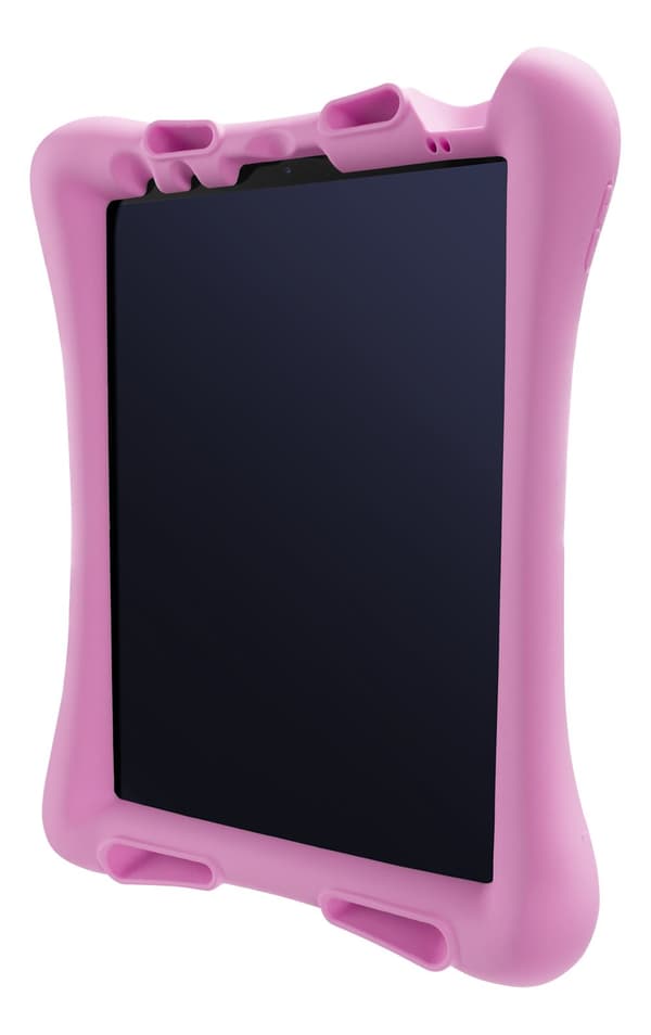 Silicone case, iPad Air 10.9"/Pro 11" 2020/2021, stand, pink