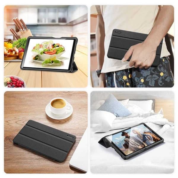 Samsung Tab A7 Lite 8.7 T220 / T225 kotelo Dux Ducis Domo musta