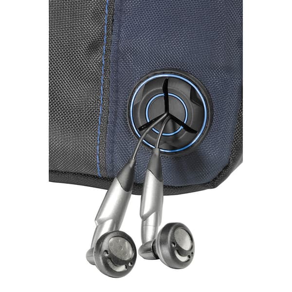 HAMA CD PLAYER BAG+3CDS SW/BL.