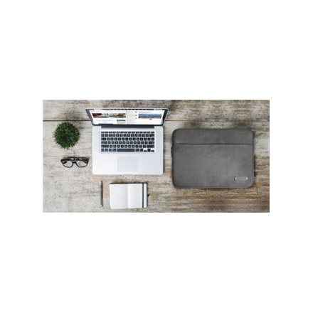 Port Designs Milano Passar upp till storlek 15,6 ", Grå, Ärm,