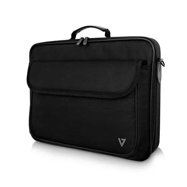Etui for Bærbar Datamaskin V7 LTLOCK Svart 16,1"