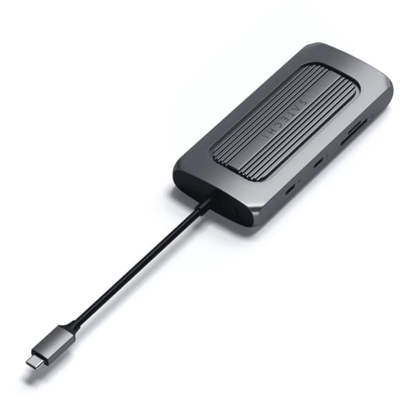 Satechi USB-C Multiport MX Adapter Grå