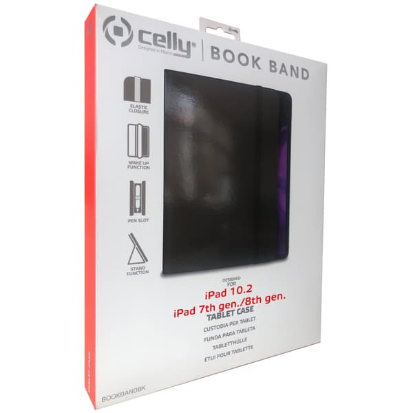 Celly BookBand Booklet iPad 10.2 "Gen 7/8/9