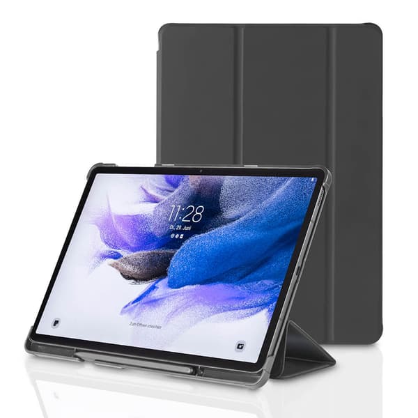 Nettbrettetui Svart Galaxy Tab S7 FE/S7+ 12.4"