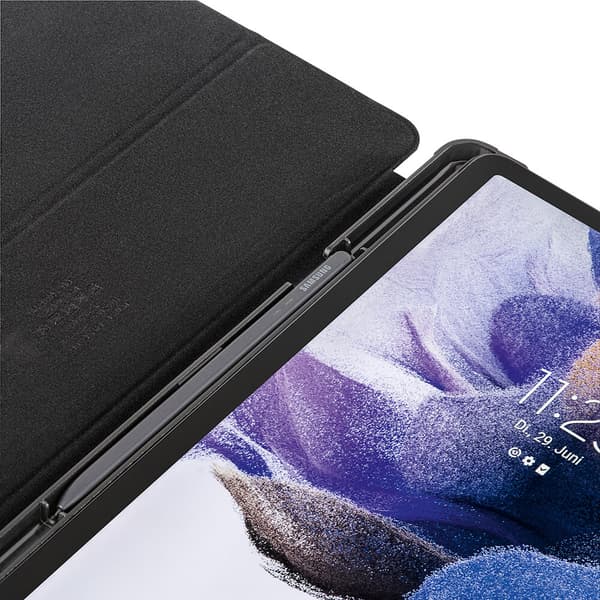 Nettbrettetui Svart Galaxy Tab S7 FE/S7+ 12.4"
