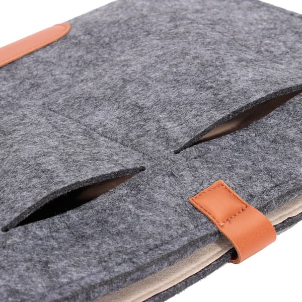 Ullfilt Laptop Notebook Sleeve Fodral Väska För MacBook Air Pro Retina 15''