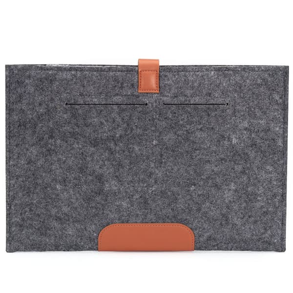 Wool Filt Laptop Notebook Sleeve Bag Cover Case För 12'' MacBook HP Dell lenovo