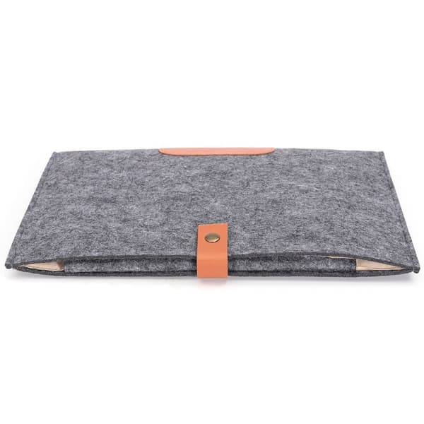 Wool Filt Laptop Notebook Sleeve Bag Cover Case För 12'' MacBook HP Dell lenovo