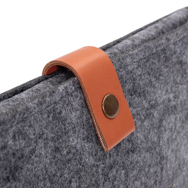 Wool Filt Laptop Notebook Sleeve Bag Cover Case För 12'' MacBook HP Dell lenovo