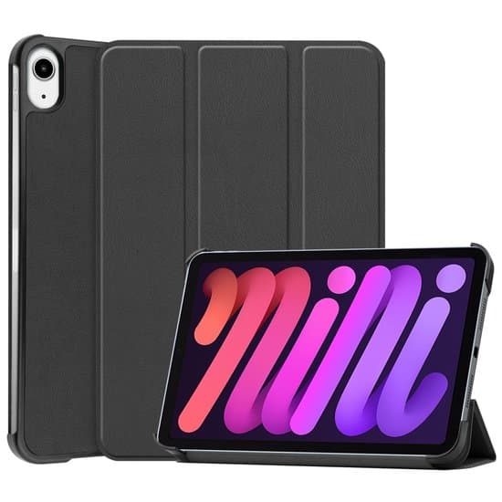 Tri-fold smart case skal för iPad mini (2021) - Svart