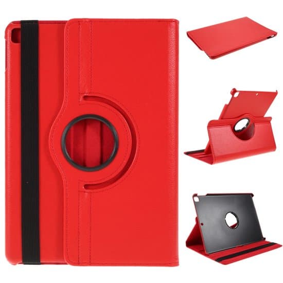 iPad 10.2 (2019 / 2020 / 2021) etui 360-graders flipcover - Rød
