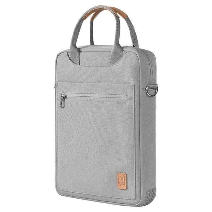 Laptop-/surfplattaväska 12,9 tum Wiwu med flera fack grå grå
