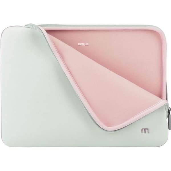 MOBILIS Skin Neoprene-fodral för PC/surfplatta 12,5-14" Grå och rosa