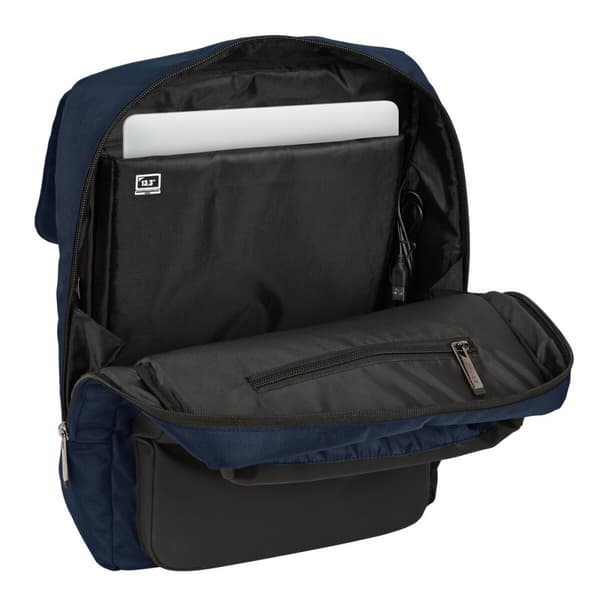 Laptop rygsæk Safta Business 13,3'' Mørkeblå (29 x 39 x 12 cm)