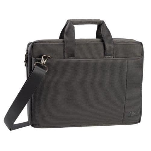 RIVACASE 15,6" Notebook/Bärbar/Bärbar väska Handväska/axelväska Central Series - Grå