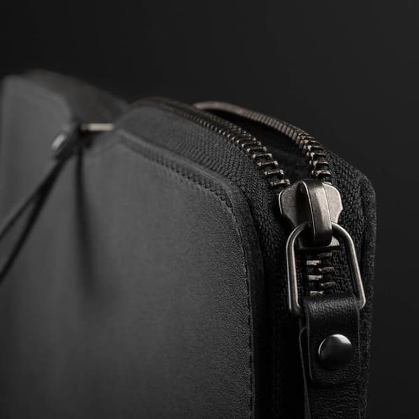 Mujjo Macbook Folio Sleeve 13" Sort