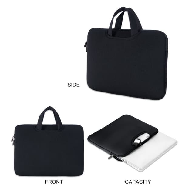 INF Laptop-omslag Sort 15.6 inch