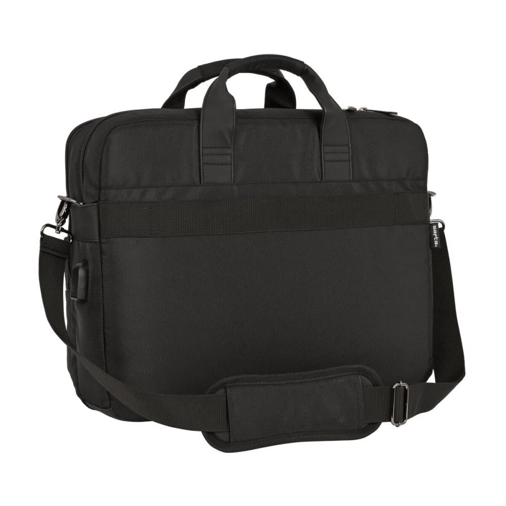 Fodral till Laptop och Läsplatta Safta Business USB Svart (41 x 33 x 9 cm)
