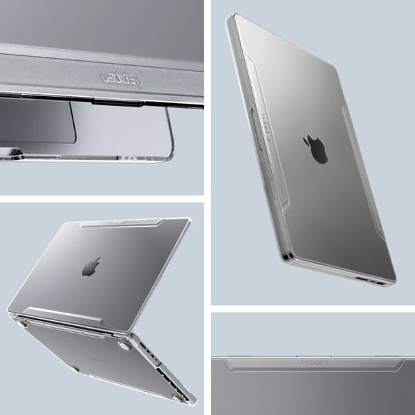 Spigen MacBook Pro 16 M1 (A2485)/M2 (A2780)/M3 (A2991) Skal Thin Fit Crystal Clear