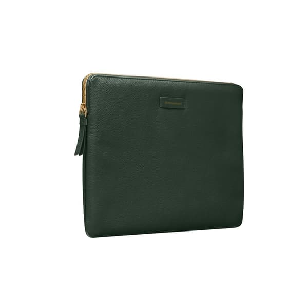 dbramante1928 Sleeve 13" Paris Pebbled Evergreen