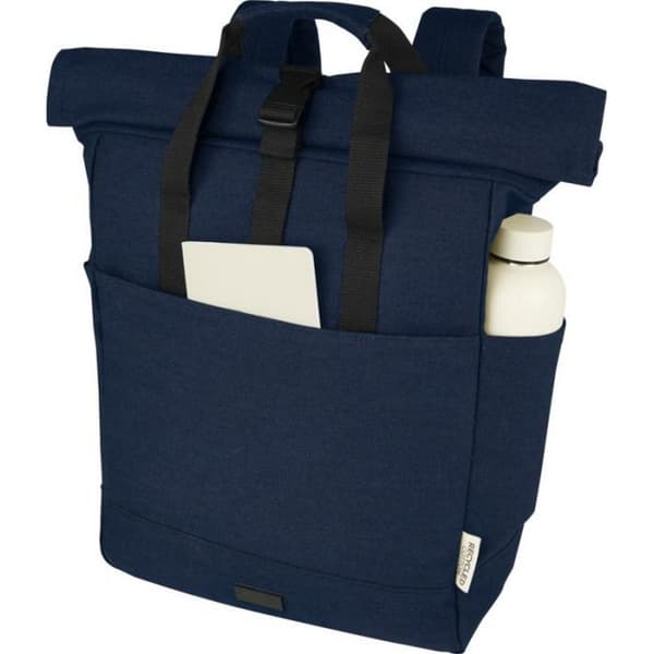 Joey Roll Top Canvas 15L ryggsäck för bärbar dator