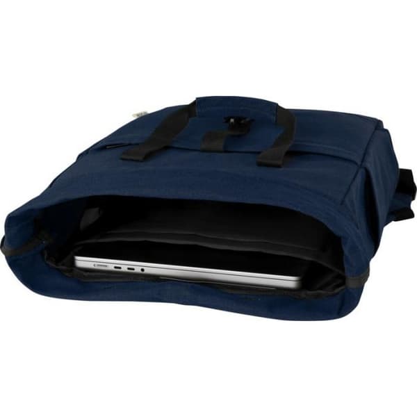 Joey Roll Top Canvas 15L ryggsäck för bärbar dator