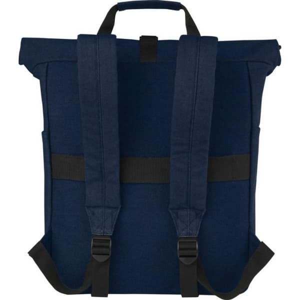 Joey Roll Top Canvas 15L ryggsäck för bärbar dator