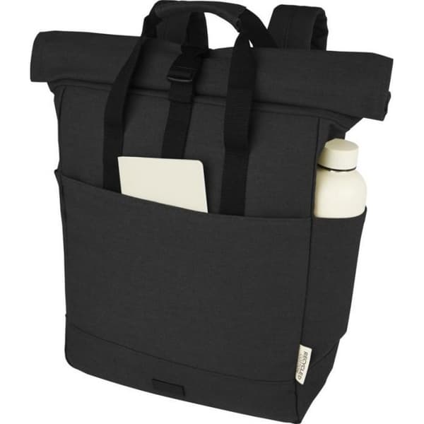 Joey Roll Top Canvas 15L ryggsäck för bärbar dator