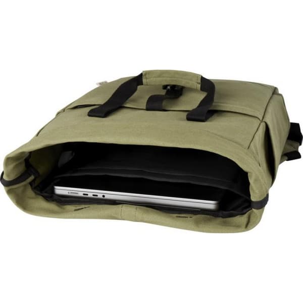 Joey Roll Top Canvas 15L ryggsäck för bärbar dator