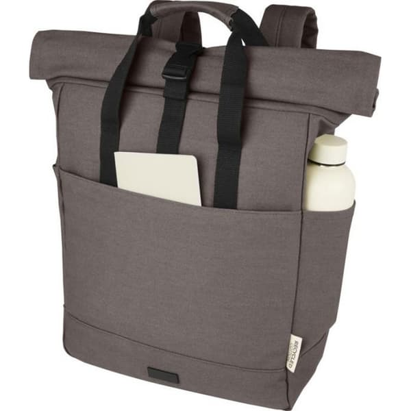 Joey Roll Top Canvas 15L ryggsäck för bärbar dator