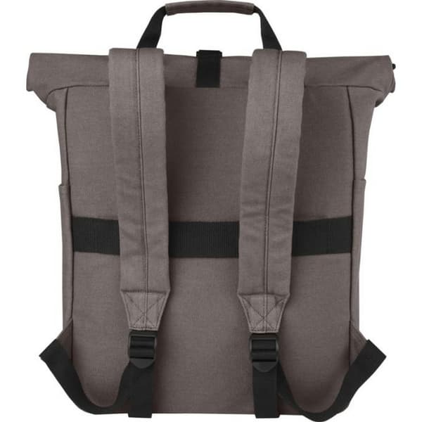Joey Roll Top Canvas 15L ryggsäck för bärbar dator