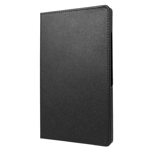 SKALO Samsung Tab A8 10.5 (2021/2022) 360 Litchi Flip Cover - Sort