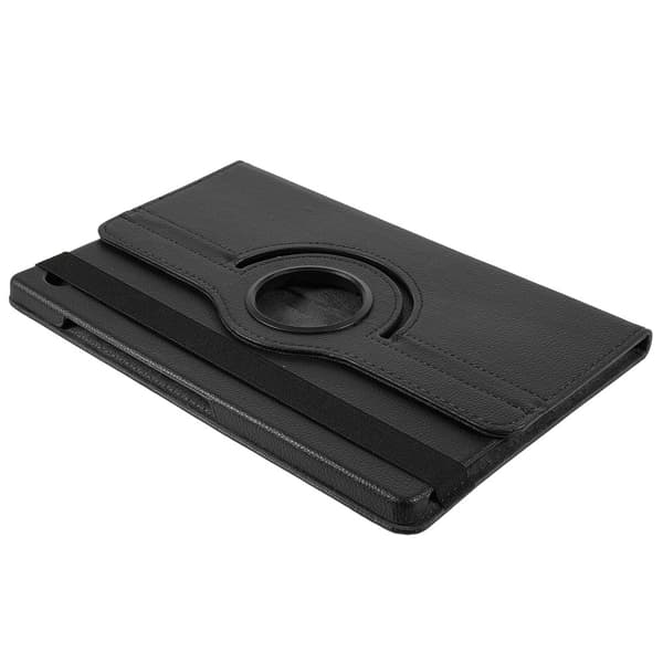 SKALO Samsung Tab A8 10.5 (2021/2022) 360 Litchi Flip Cover - Sort