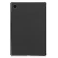 Pikkukuva 2 / 9: SKALO Samsung Tab A8 10.5 (2021/2022) Trifold Suojakotelo - Musta