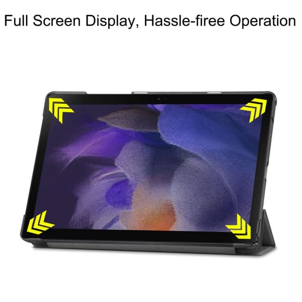 SKALO Samsung Tab A8 10.5 (2021/2022) Trifold Flip Cover - Grå