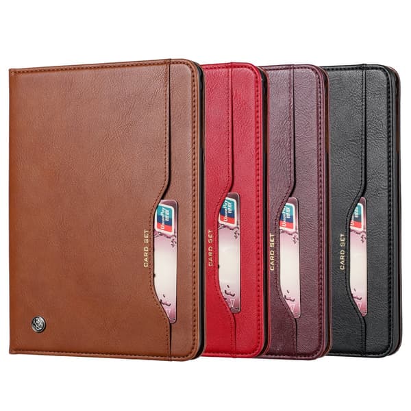 SKALO Samsung Tab A8 10.5 (2021/2022) PU-Läder Plånboksfodral - Brun
