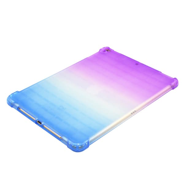 SKALO iPad 10.2 Gradient TPU Cover - Lilla-Blå