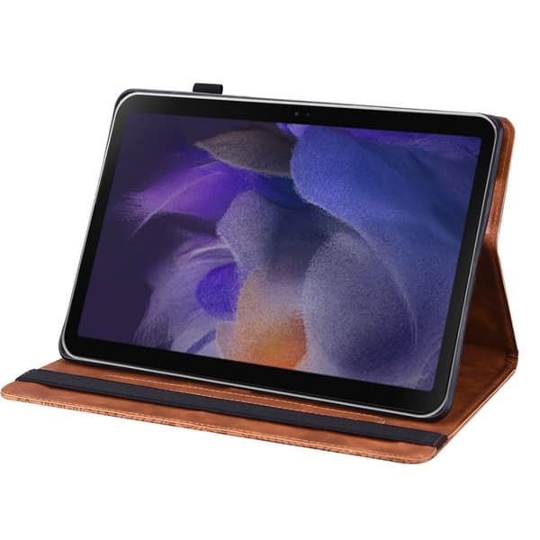 SKALO Samsung Tab A8 10.5 (2021/2022) Mandala Fodral - Brun