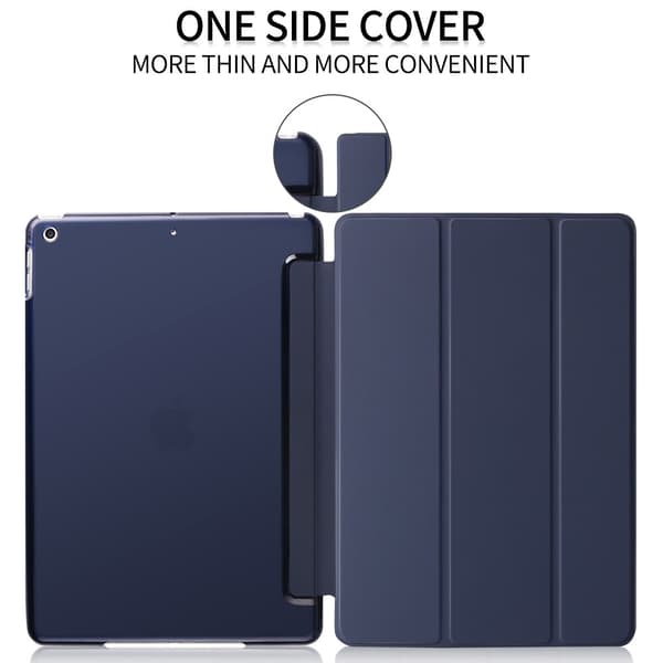 SKALO iPad 10.2 Trifold Flip Cover - Mørkeblå