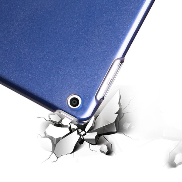 SKALO iPad 10.2 Trifold Flip Cover - Mørkeblå