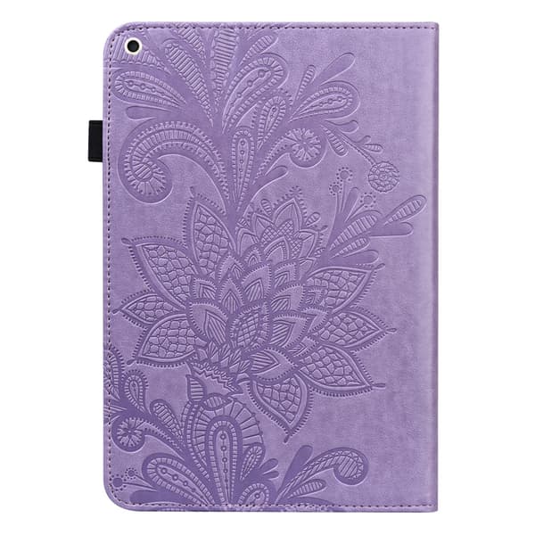 SKALO iPad 10.2 Mandala Flip Cover - Lilla