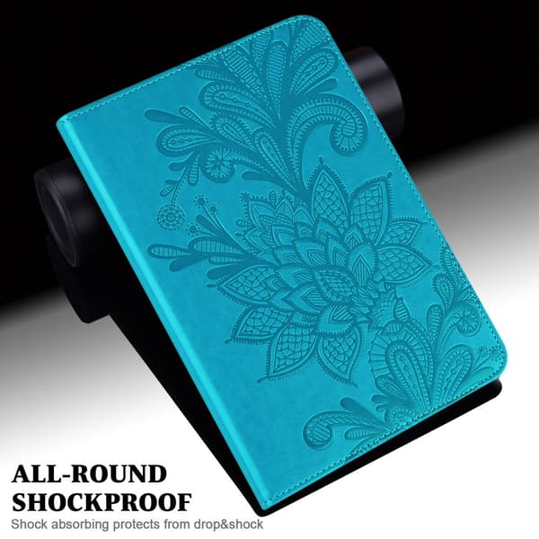 SKALO iPad 10.2 Mandala Flip Cover - Blå