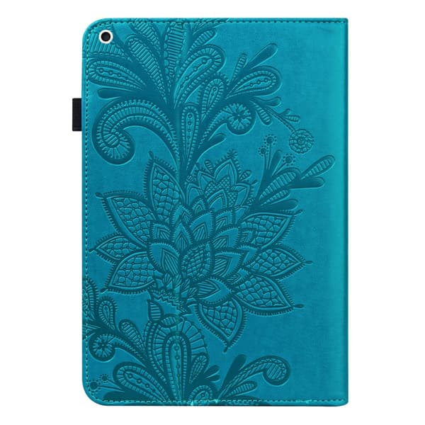 SKALO iPad 10.2 Mandala Flip Cover - Blå