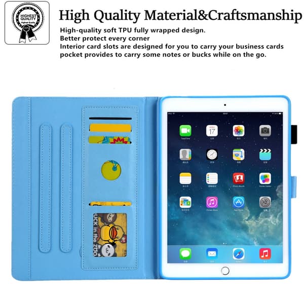 SKALO iPad 10.2 Marmor Flip Cover - Marble