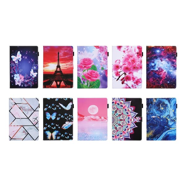 SKALO iPad 10.2 Marmor Flip Cover - Marble
