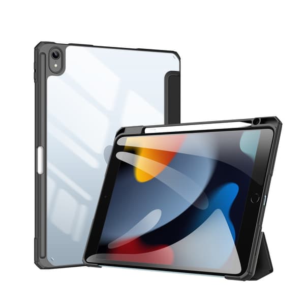 DUX DUCIS iPad 10.9 (2022) TOBY Series Trifold Suojakotelo - Musta